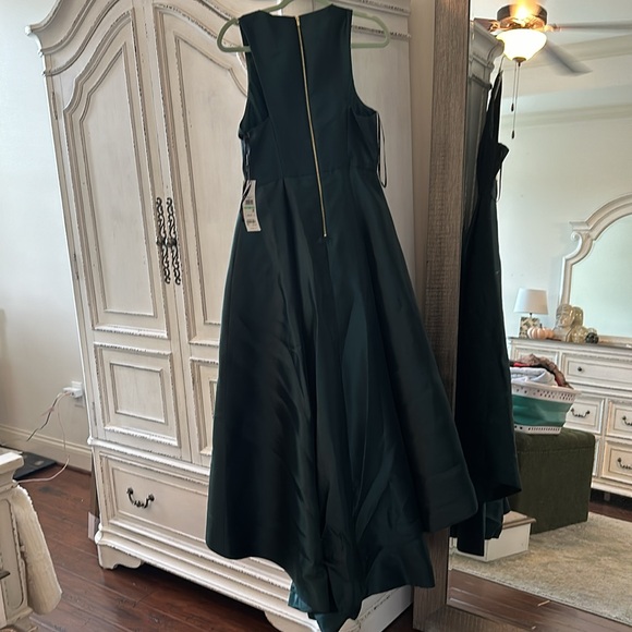 NWT Calvin Klein High Low Gown - Picture 7 of 8